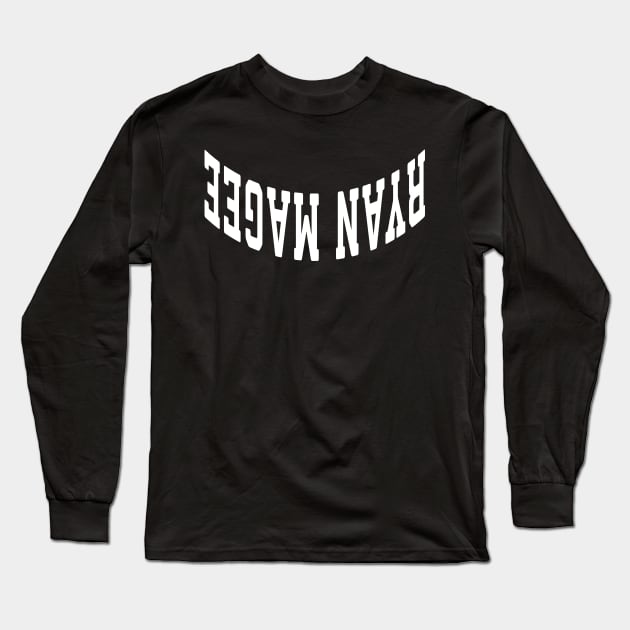 Supermega Merch The Ryan Magee Long Sleeve T-Shirt by Williamjmahoney